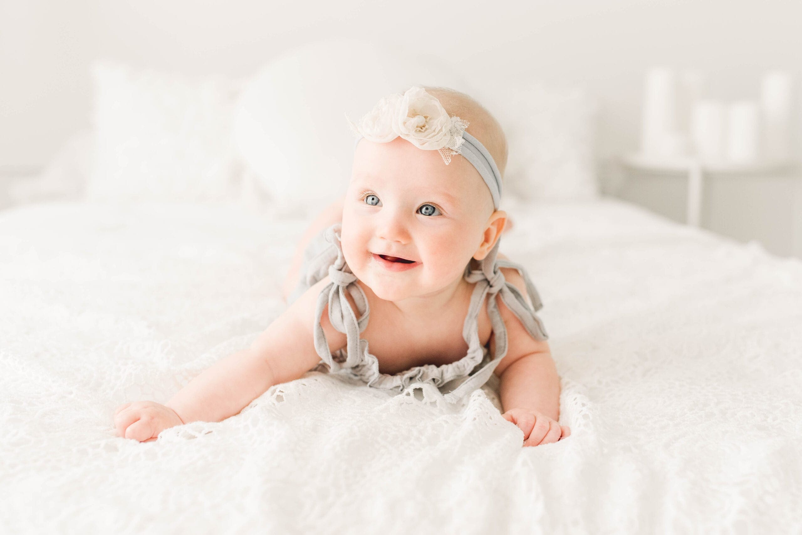 6 Month Milestone | Happy Smiley Baby!