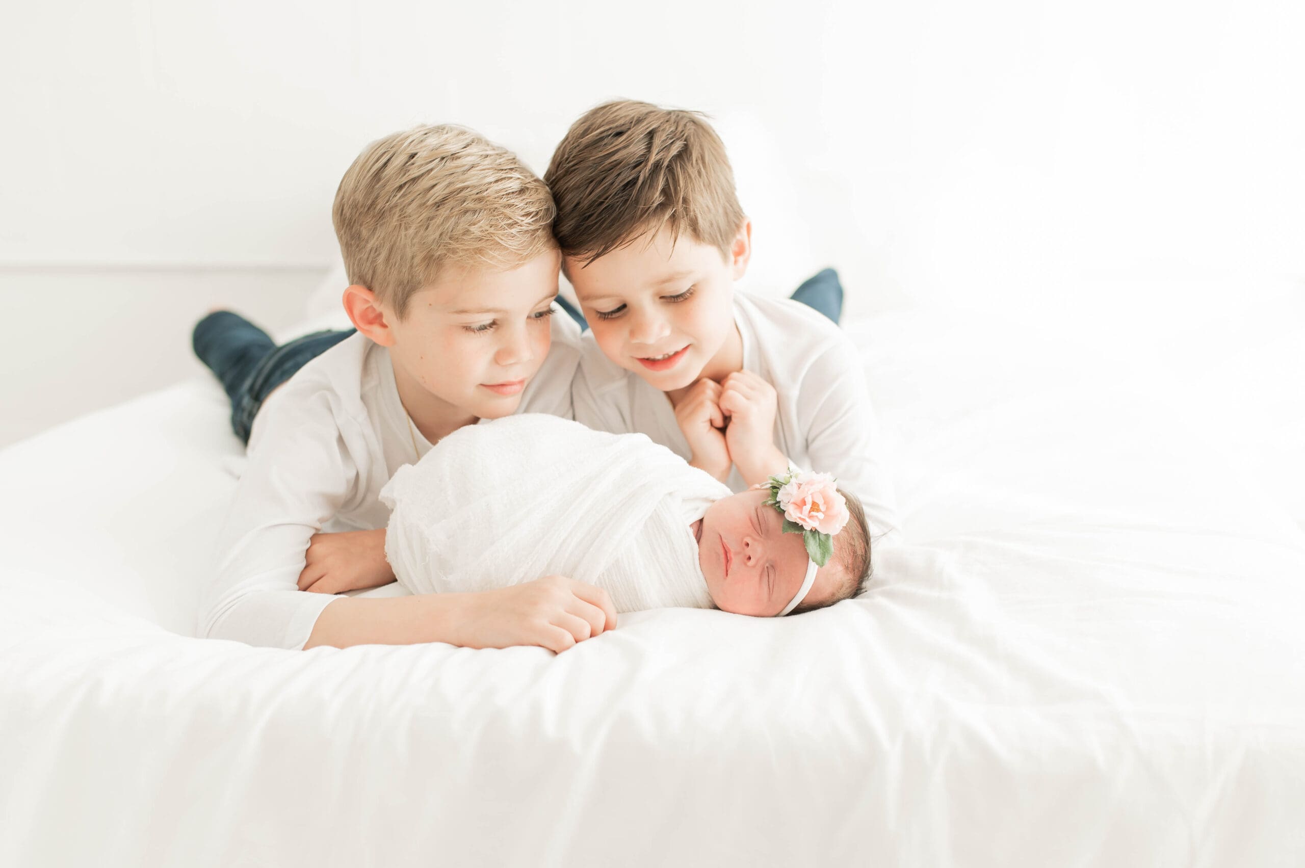 Family Newborn Session | Baby number 3!