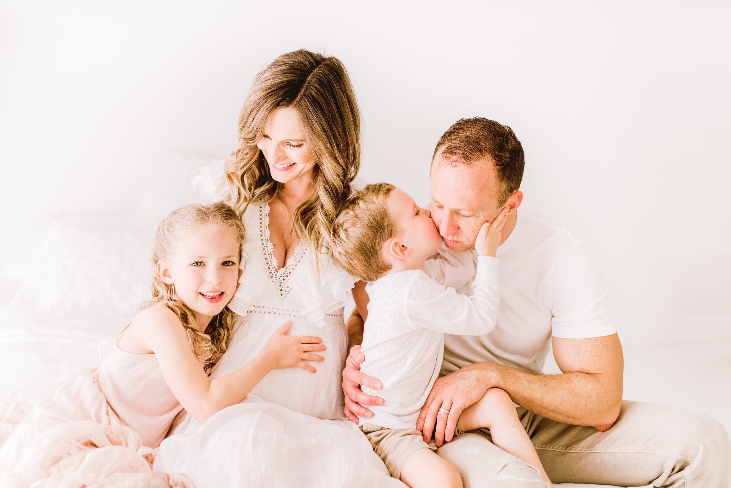 Family Studio Maternity Session | Whimsical Perfection!