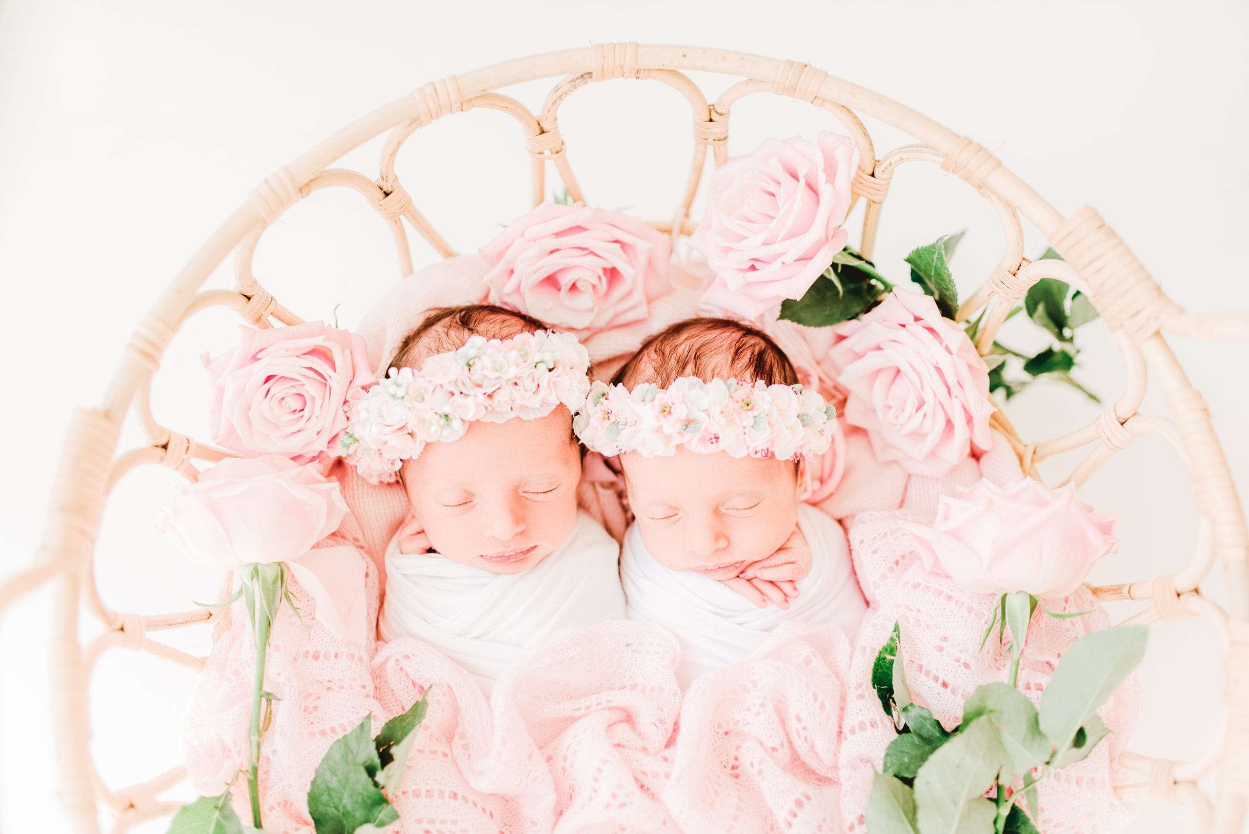 Identical Twin Girls | Tampa Newborn Perfection!