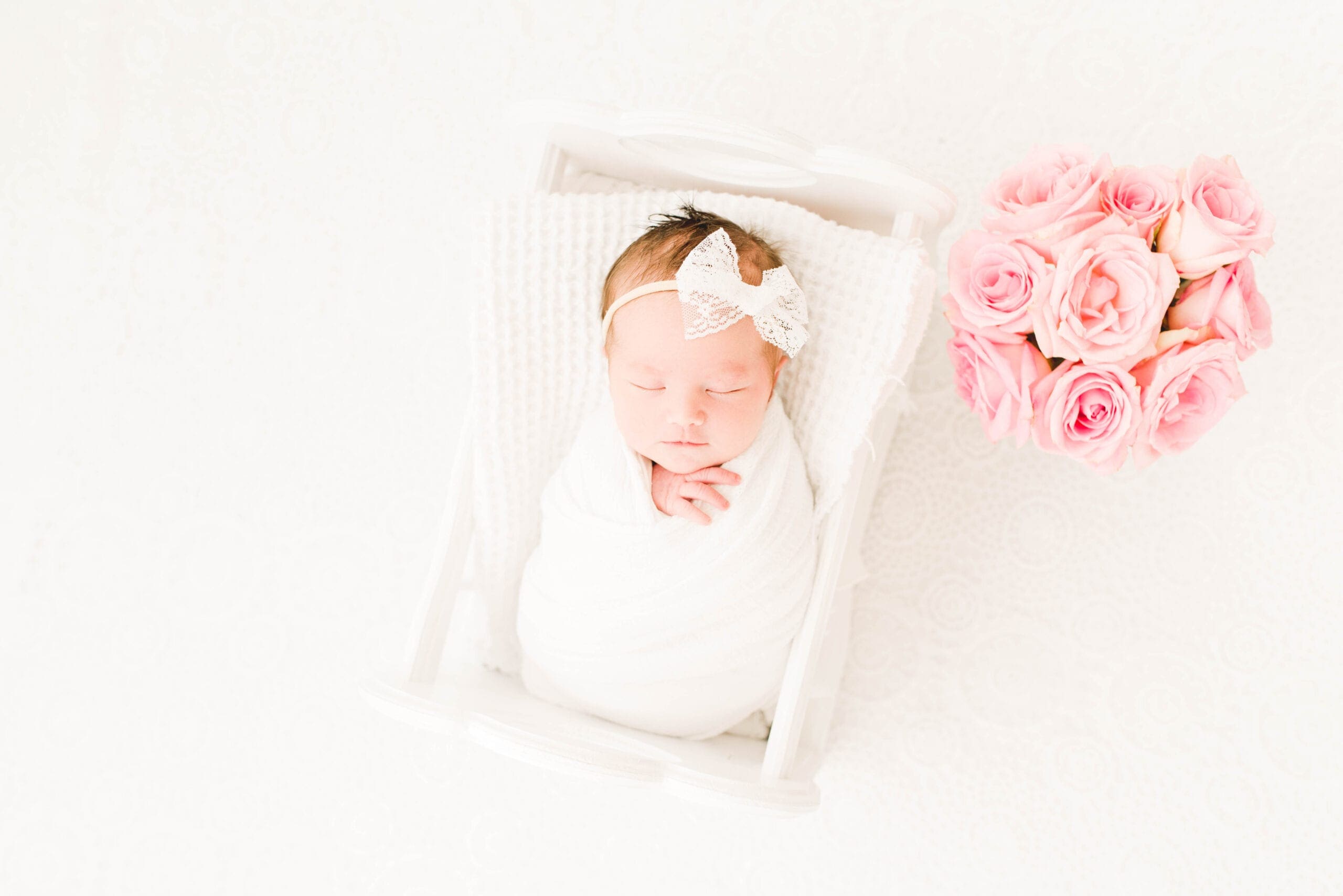 Natural Light Newborn Session | Tampa Private Studio