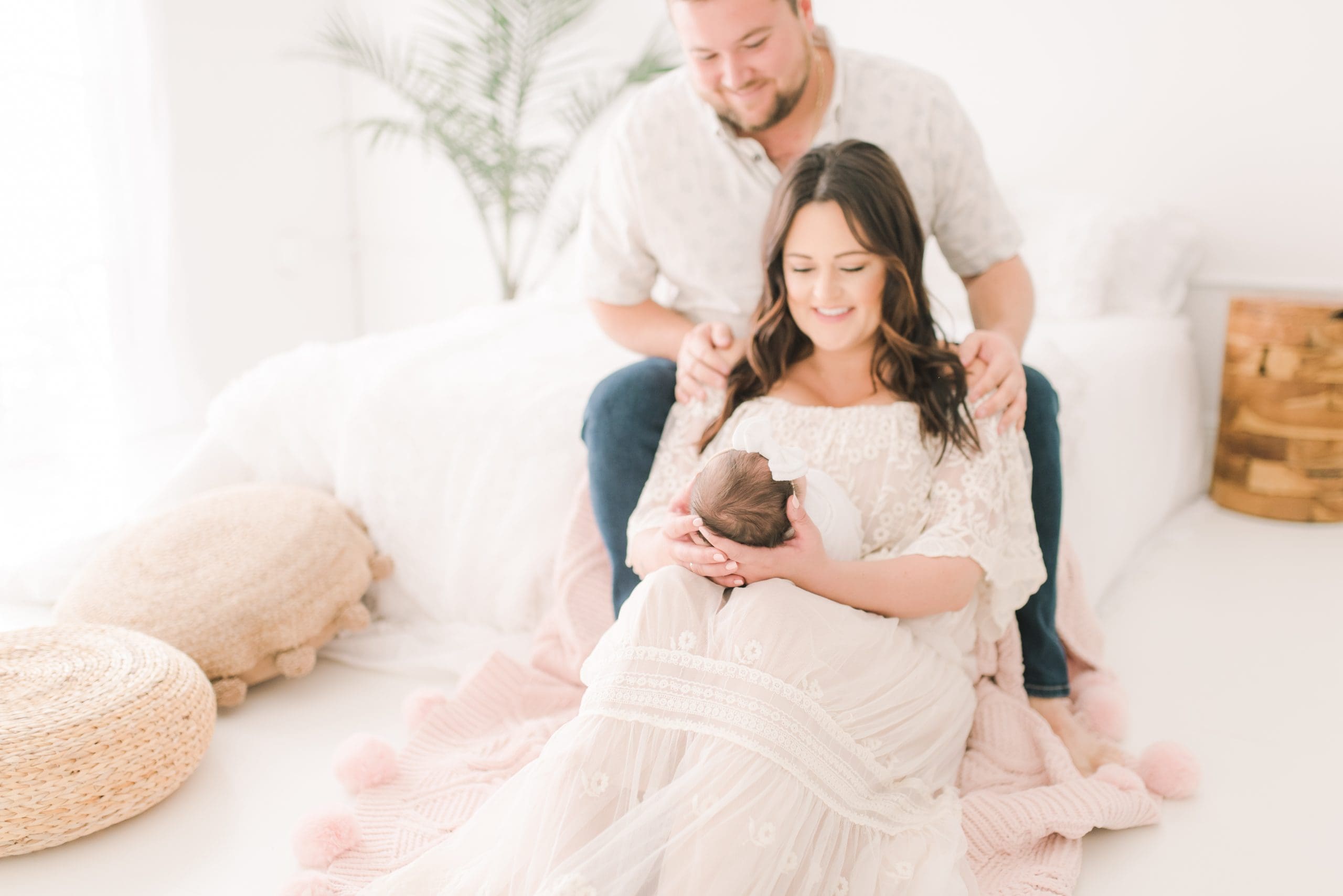 Natural Light Studio Newborn Session