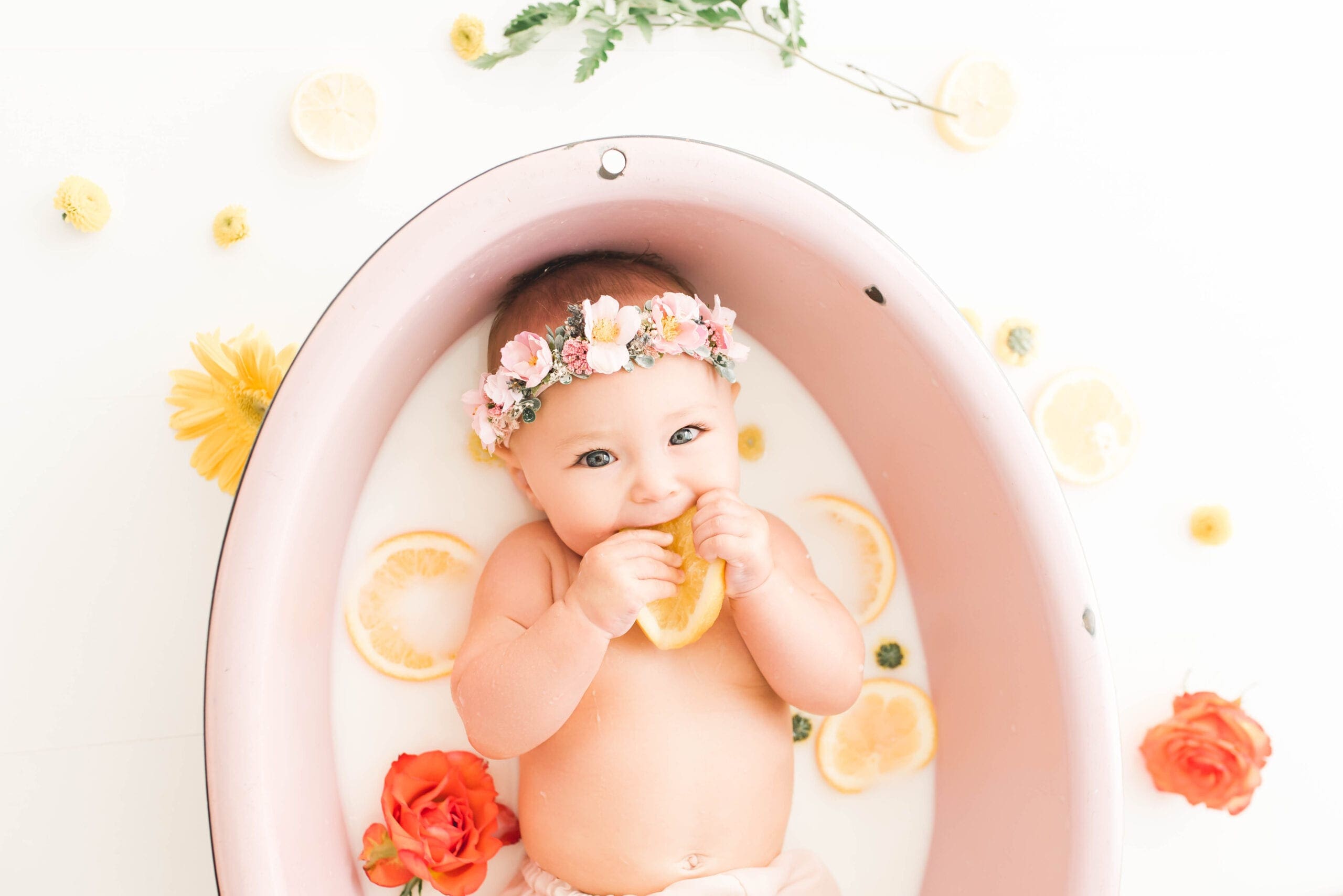 Scout | A Milestone Milk Bath Memory