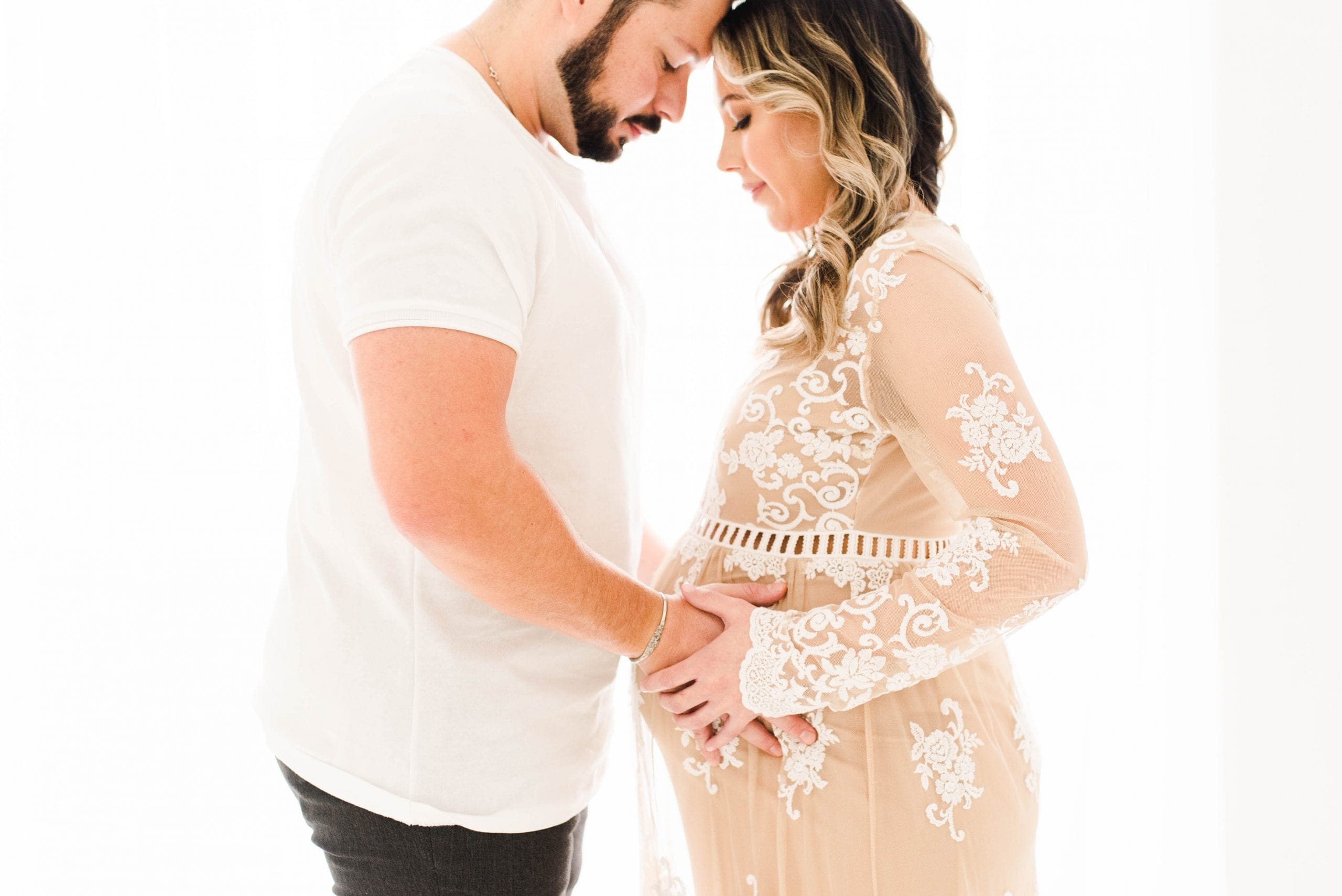 Studio Maternity Session | Celebrating Baby